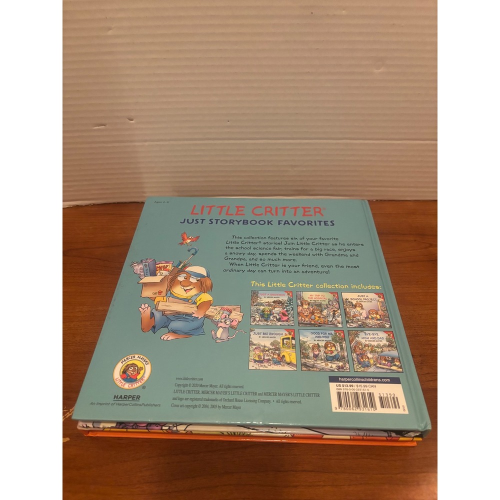 Little Critter Mercer Mayer Hardcover Book Lot Classics Just Fall Favorites 3pk - Picture 9 of 15